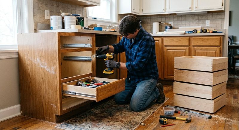 Cabinet Restyling in Lafayette, IN