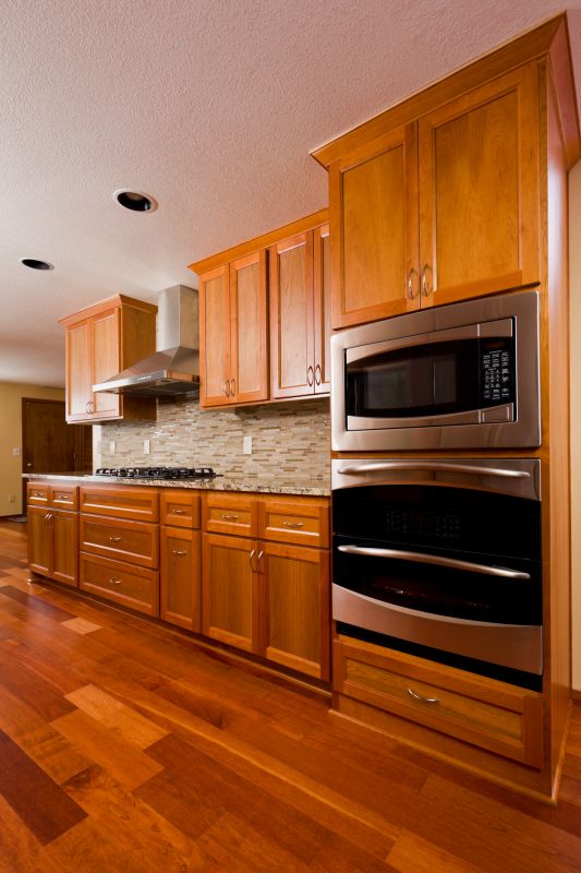 Cherry Cabinet Refacing in Waco, TX