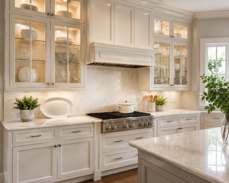 Glass Cabinets Installation in Carmel, IN