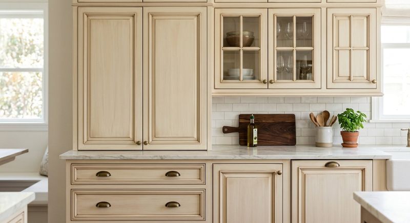 Glazed Cabinets Installation in Muncie, IN