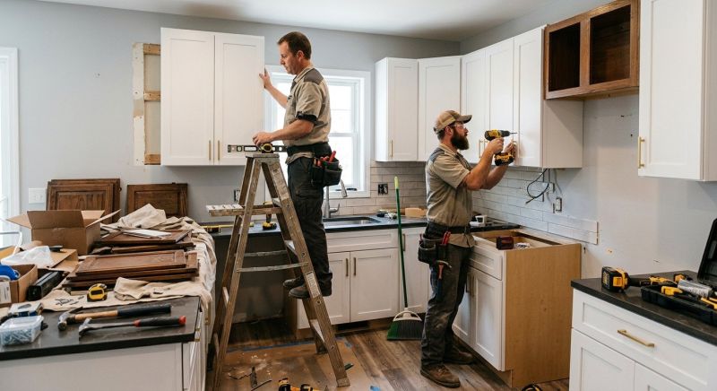 New Cabinets Installation in Carmel, IN