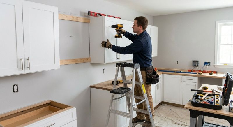 New Cabinets Installation in Carmel, IN