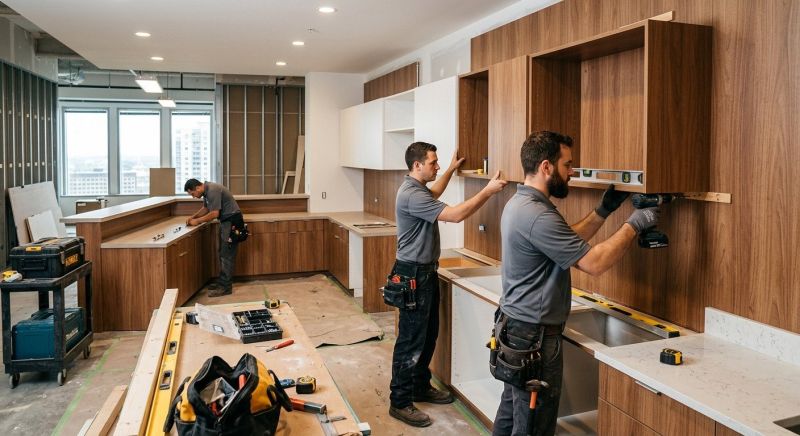 Pine Cabinets Installation in Cincinnati, OH